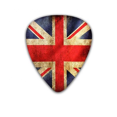 0.71mm UK  flag series electric Guitar Picks 6 designs for you chose