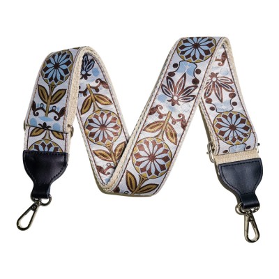 Jacquard Cotton webbing bag strap hand bag strap